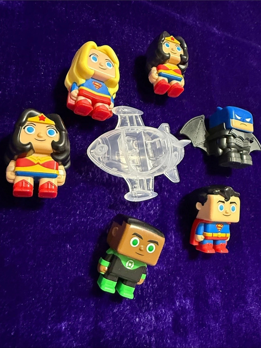 DC Super Heroes Mini Figures Mini Figure Playset Red & Blue